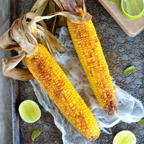 Oven-Roasted Corn on the Cob Recipe