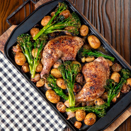 Preserved Lemon Chicken Tray Bake