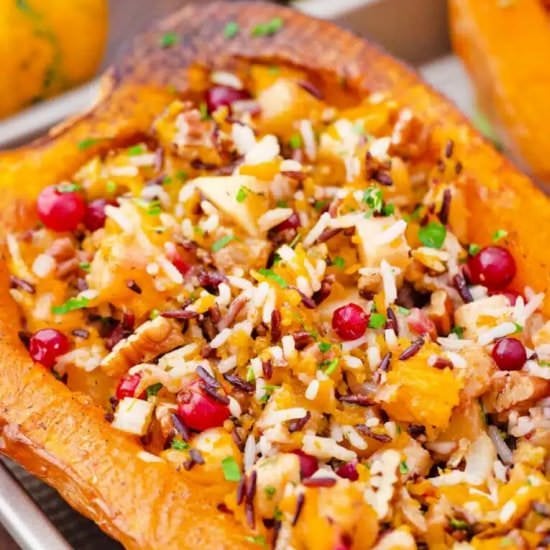 Stuffed Butternut Squash