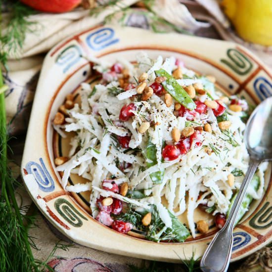 Sugarbeet Salad with Dill and Feta