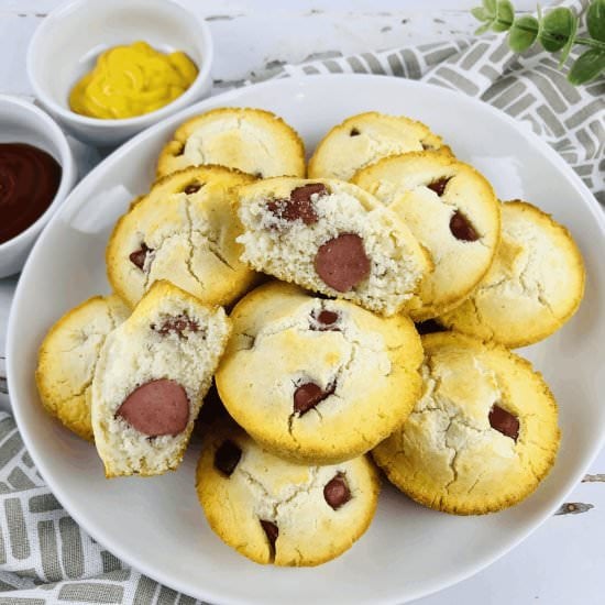 Mini Corn Dog Muffins