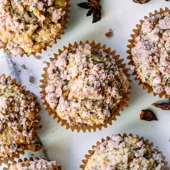 Vegan Zucchini Muffins