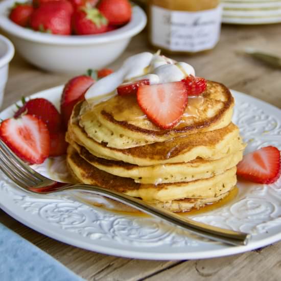 Lemon Ricotta Pancakes