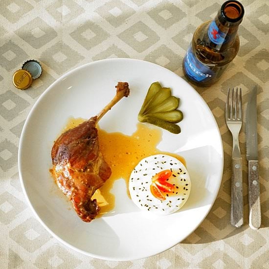 Duck Legs in Beer