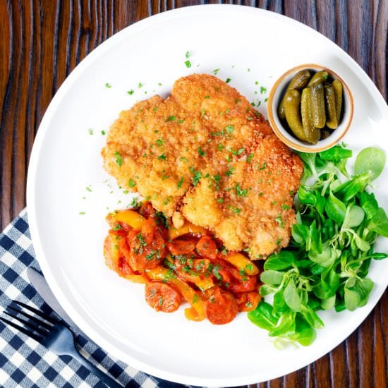 Kotlet Schabowy Polish Schnitzel