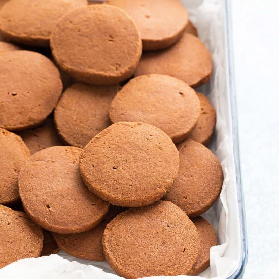 Chocolate Shortbread Cookies