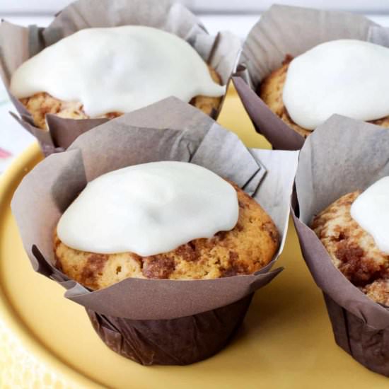 Cinnamon Roll Muffins