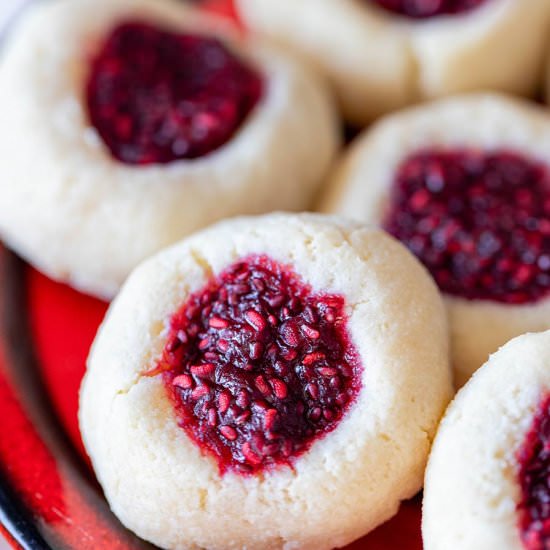 Keto Thumbprint Cookies