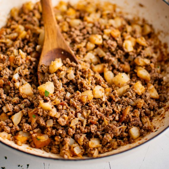 Ground Beef and Potatoes
