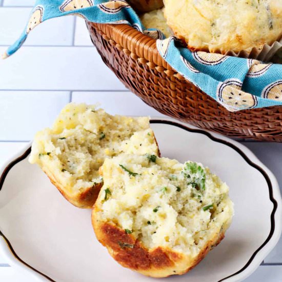 Buttermilk Herb & Cheese Muffins