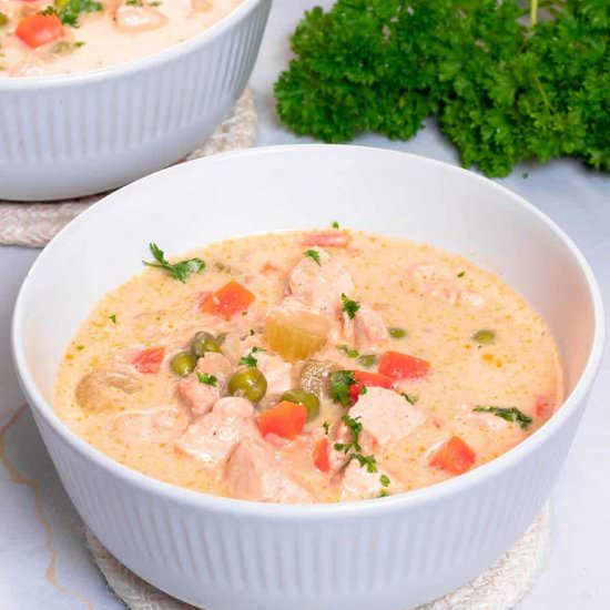 Chicken Pot Pie Soup