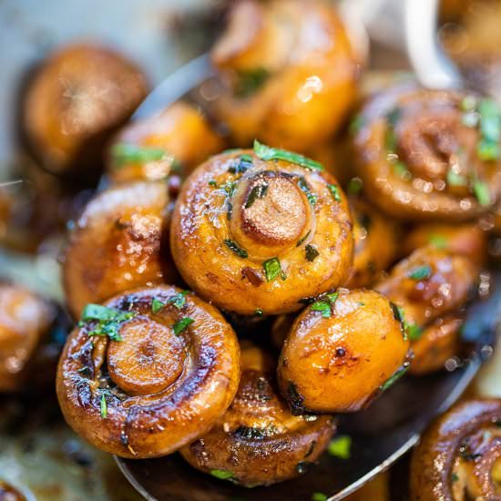 Garlic Butter Mushrooms