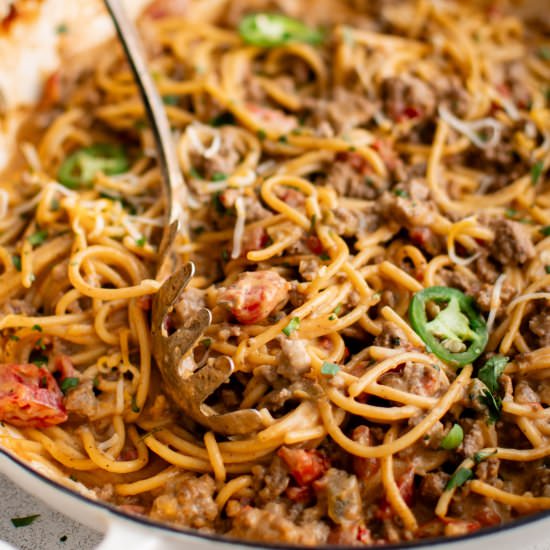 Taco Spaghetti