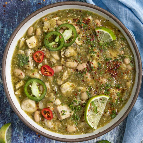 Green Chicken Chili