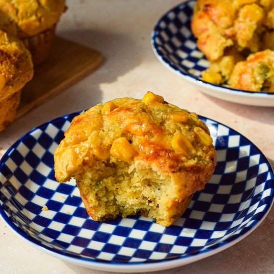 Loaded Cornbread Muffins