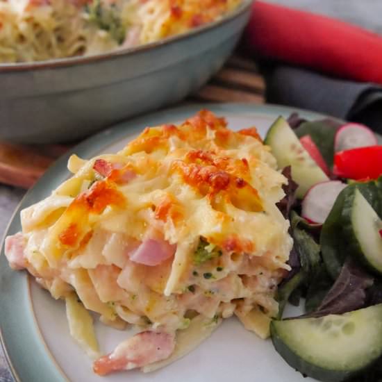 Ham & Broccoli Pasta Bake