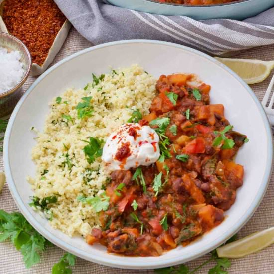 Sweet Potato and Black Bean Stew