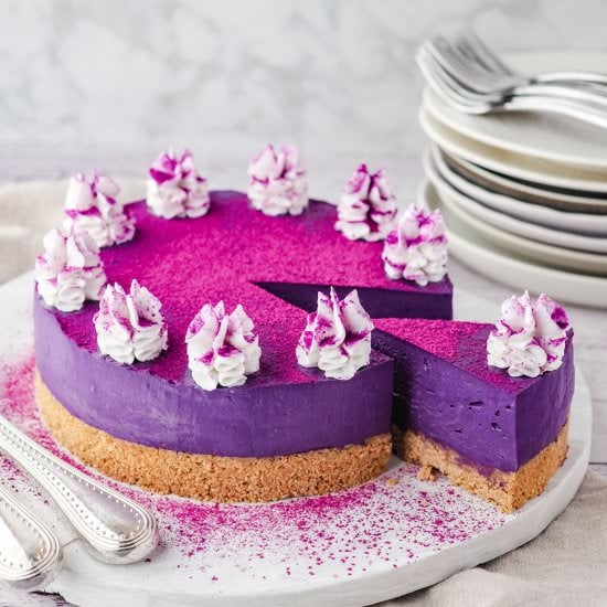 Ube Cheesecake