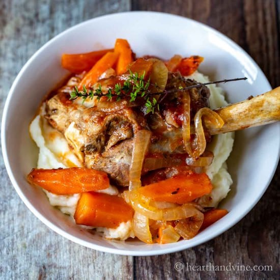 Slow Cooker Lamb Shank