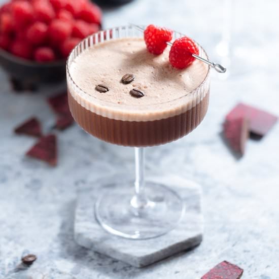 Raspberry Chocolate Martini