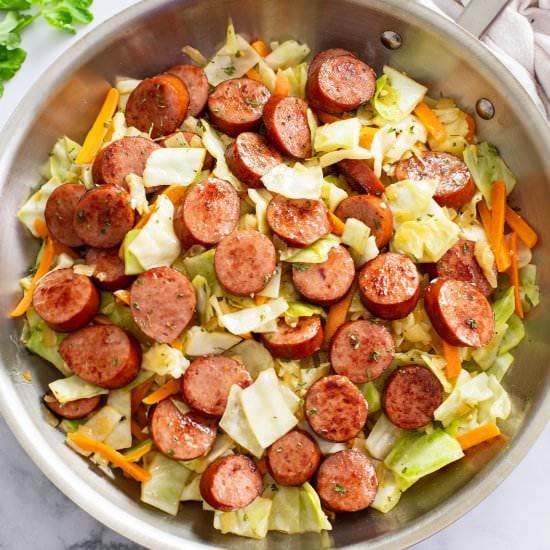 Cabbage and Sausage