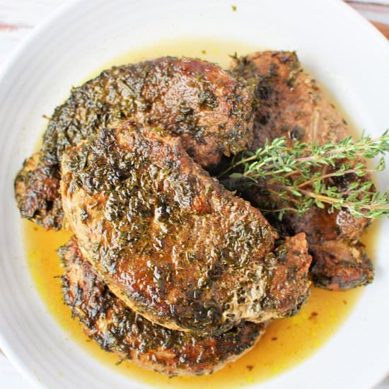 Dutch Oven Pork Chops