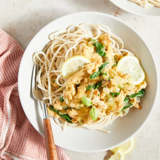 Vegan Chicken Piccata