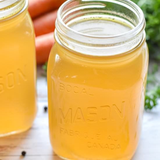 Homemade Vegetable Broth