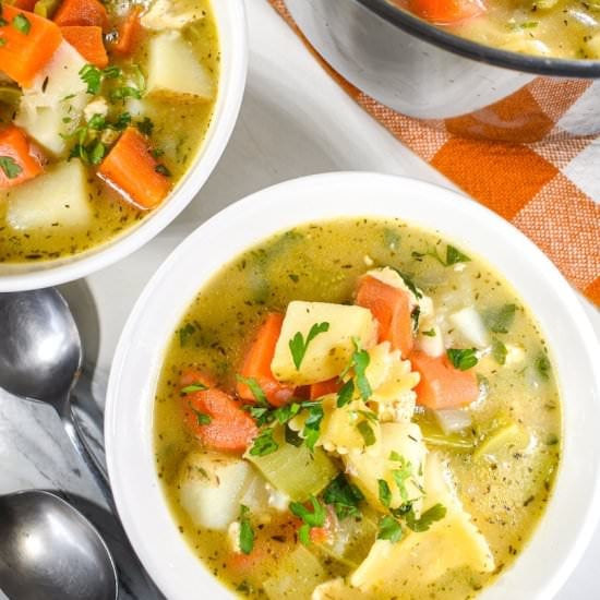 Vegetarian PA Dutch-Style Pot Pie