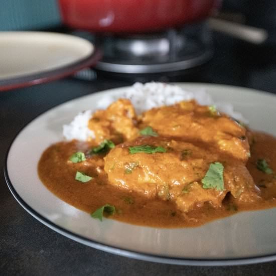 Kuku paka coconut chicken curry