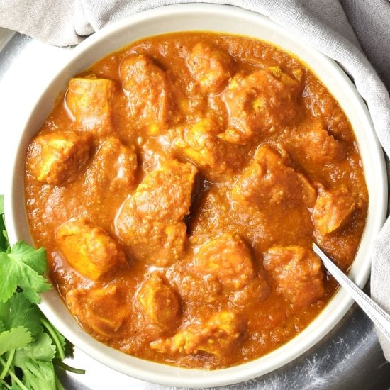 Healthy Chicken Pumpkin Curry