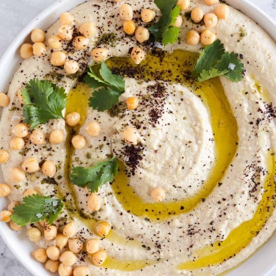 Canned Chickpea Hummus Recipe