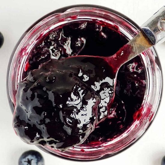 Easy 3-Ingredient Blueberry Jam