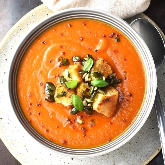 Butternut Squash Tomato Soup