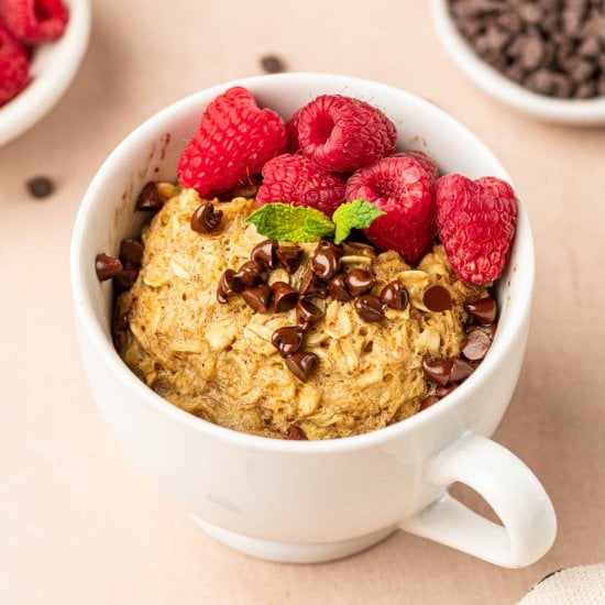 Oatmeal Mug Cake