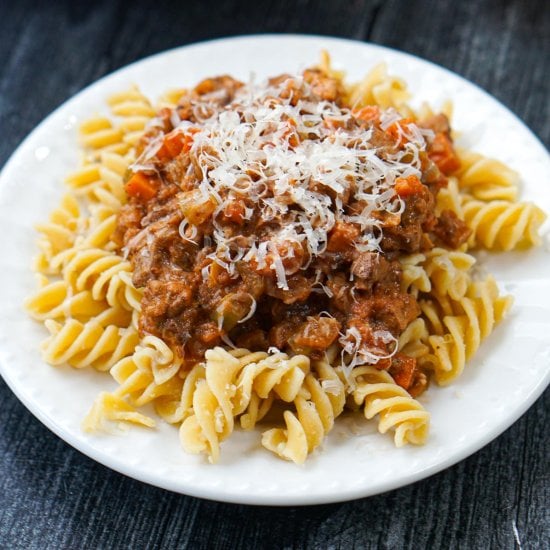 Easy Vegetable Bolognese Sauce