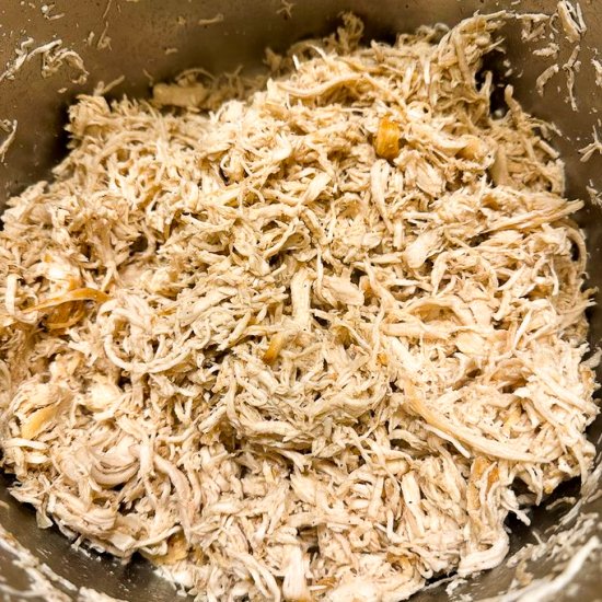 Juicy Shredded Chicken