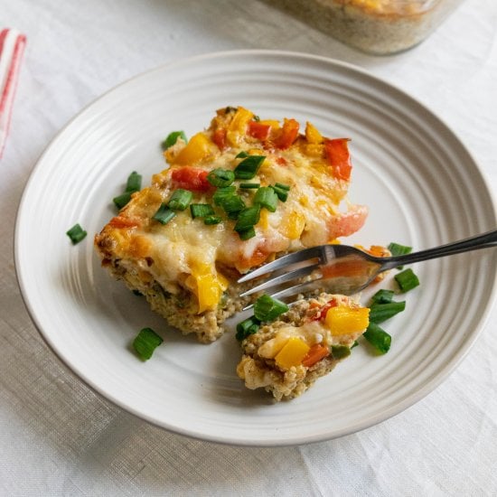 Tex-Mex Egg Bake Recipe Feature image