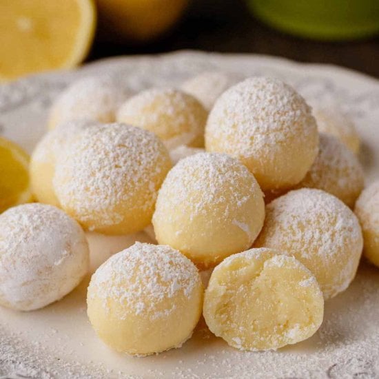 Limoncello Truffles Feature image