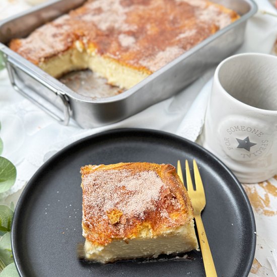 Churros Cheesecake Slices