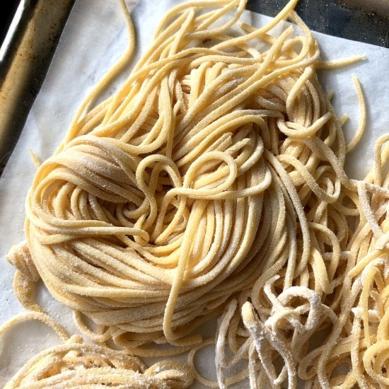 Easy Spaghetti alla Chitarra Feature image