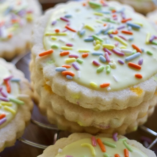 Soft Gluten-Free Sugar Cookies Feature image