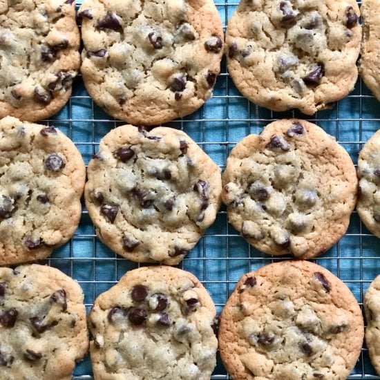 Malted Chocolate Chip Cookies Feature image