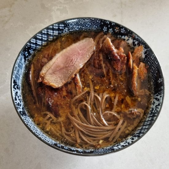 “Leftover Duck” Noodles Feature image