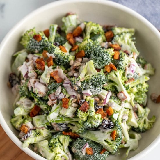 Broccoli Salad Feature image