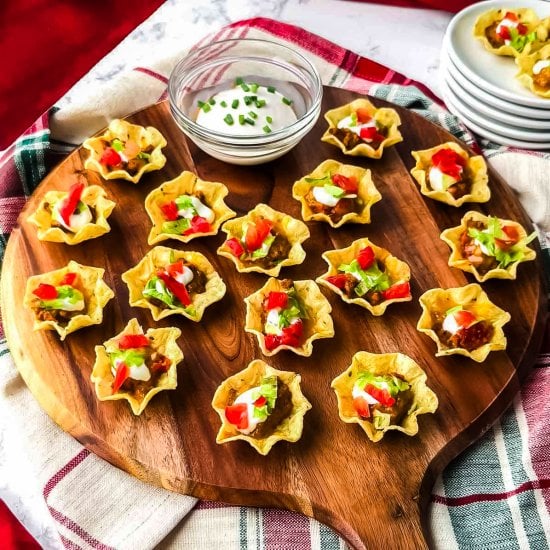 Quick & Easy Mini Taco Bites Feature image