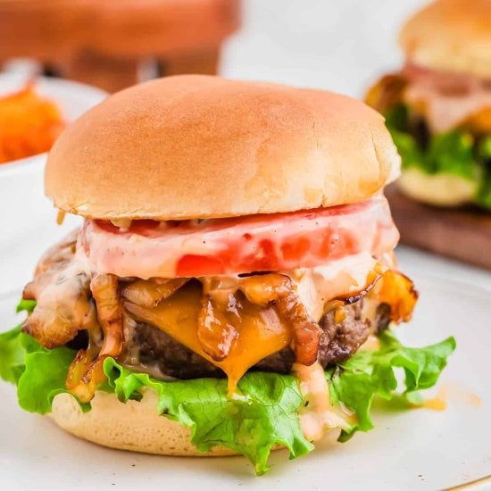 Juicy Bison Burgers Feature image