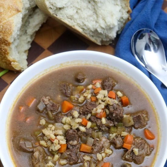 Beef and Barley Soup post image