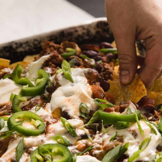 Easy Ground Beef Nachos Recipe