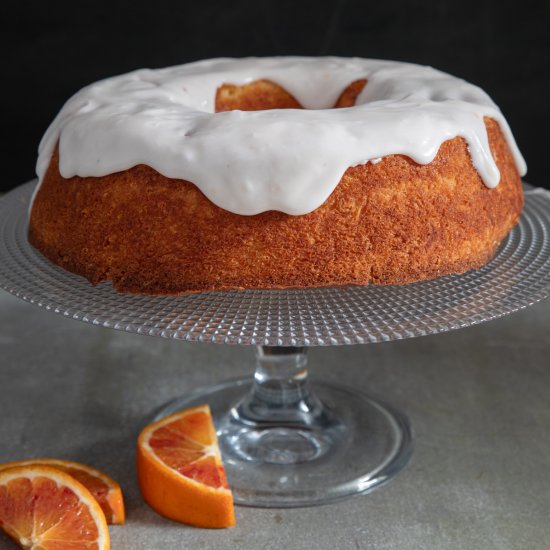 Simple Glazed Orange Cake